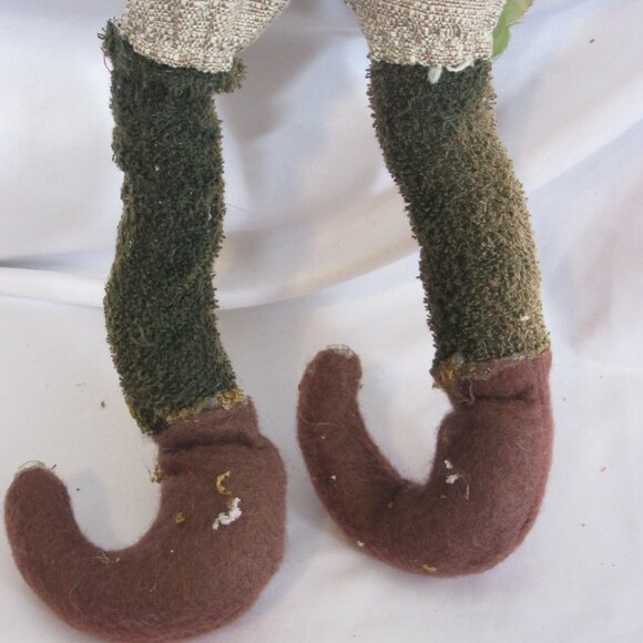 Vintage Fairy Woodland Fantasy Elf Pixie Doll Holiday Christmas Fall 15" - Picture 7 of 8